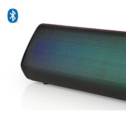LED RGB Uzlādējams skaļrunis 18W/1200 mAh