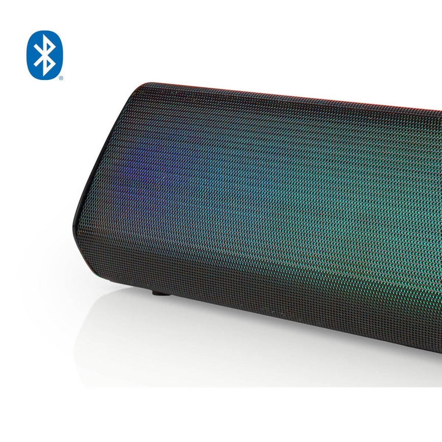 LED RGB Uzlādējams skaļrunis 18W/1200 mAh