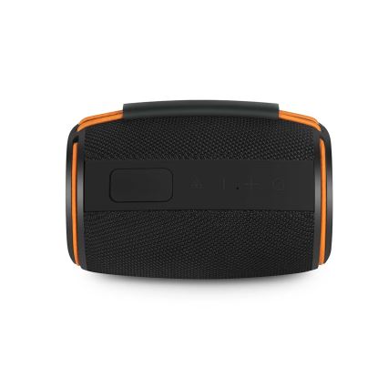 LED uzlādējamais skaļrunis 40 W/1200 mAh IPX4, melns