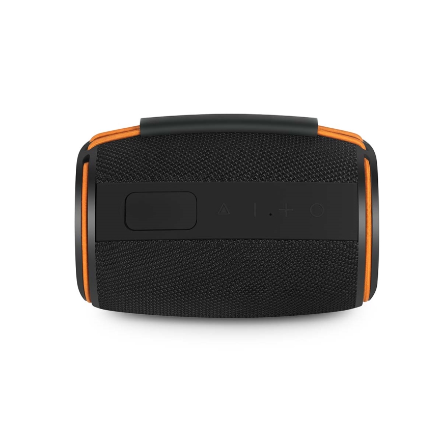 LED uzlādējamais skaļrunis 40 W/1200 mAh IPX4, melns