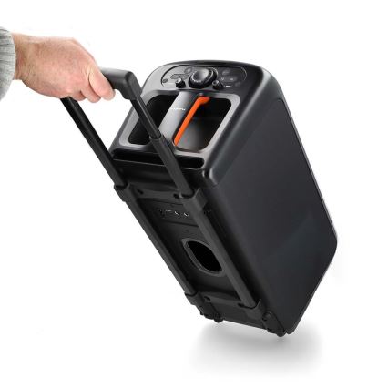 LED RGB Uzlādējams skaļrunis 240W/4000 mAh + tālvadības pults