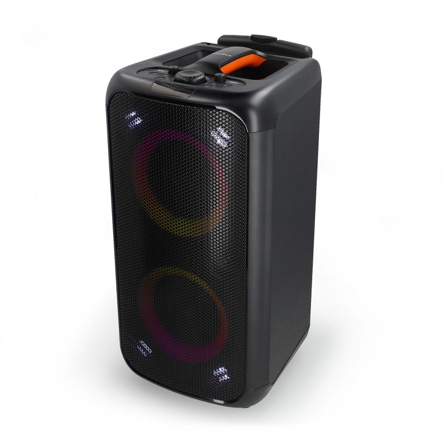 LED RGB Uzlādējams skaļrunis 240W/4000 mAh + tālvadības pults