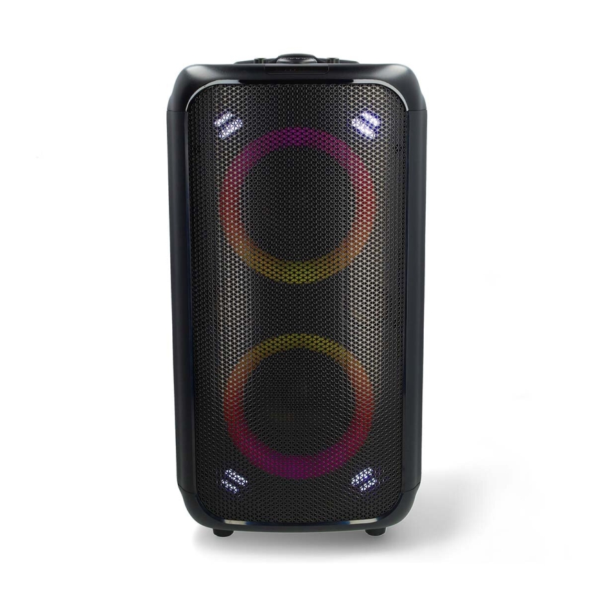 LED RGB Uzlādējams skaļrunis 240W/4000 mAh + tālvadības pults