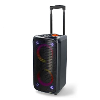 LED RGB Uzlādējams skaļrunis 240W/4000 mAh + tālvadības pults