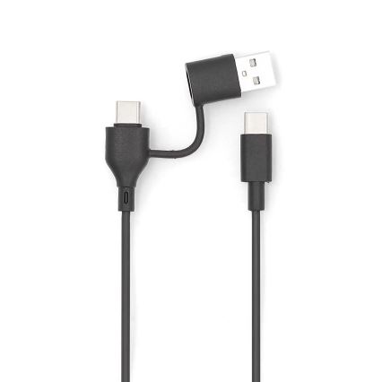 Lādētājakumulators 2in1 magnētisks ar bezvadu uzlādi MagSafe 5000 mAh melns