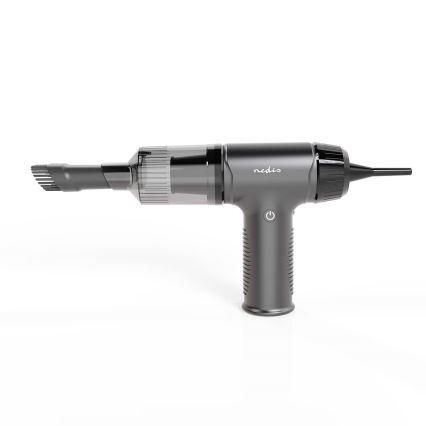 Uzlādējams rokas putekļu sūcējs 2in1 90W/6000 mAh pelēka/melna