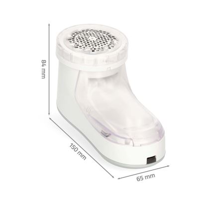 Pūku noņēmējs 500 mAh, balts