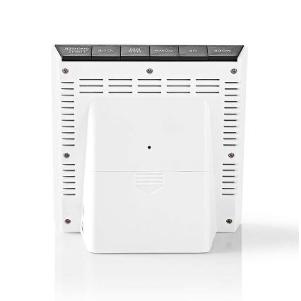 Meteostacija ar krāsainu LCD displeju 230V/3xAAA + 2xAA melna