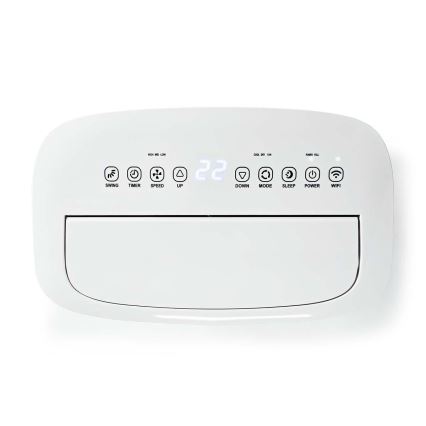 Viedais mobilais gaisa kondicionieris 3in1, ieskaitot visus piederumus 1800W/230V 16000 BTU Wi-Fi + tālvadības pults