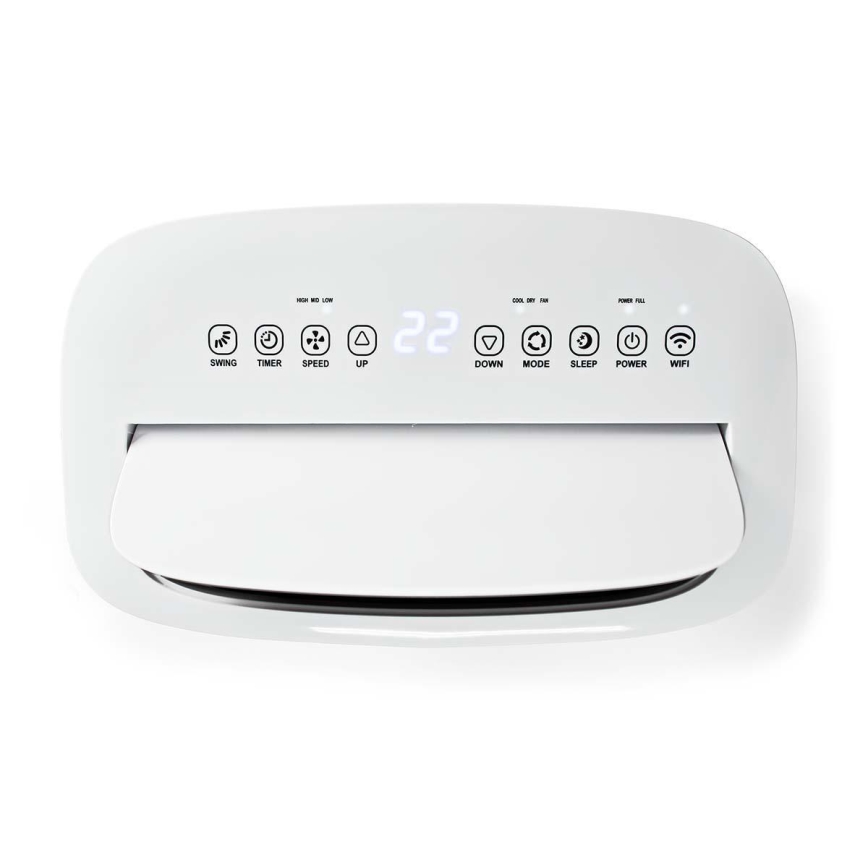 Viedais mobilais gaisa kondicionieris 3in1, ieskaitot visus piederumus 1800W/230V 16000 BTU Wi-Fi + tālvadības pults