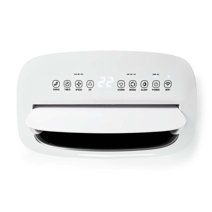 Viedais mobilais gaisa kondicionieris 3in1, ieskaitot visus piederumus 1800W/230V 16000 BTU Wi-Fi + tālvadības pults