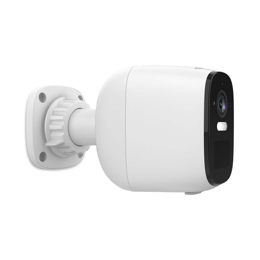 Viedā āra uzlādējams kamera ar sensoru SmartLife 4MP Quad HD 1440p 5V/5200mAh Wi-Fi Tuya IP66