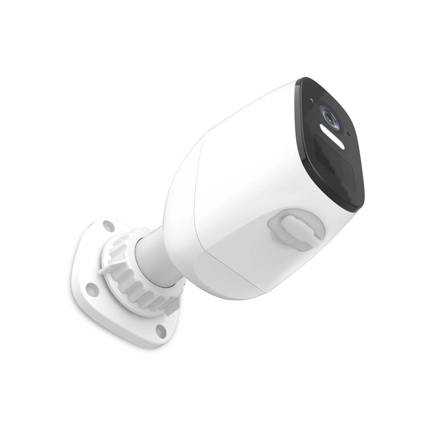 Viedā āra uzlādējams kamera ar sensoru SmartLife 4MP Quad HD 1440p 5V/5200mAh Wi-Fi Tuya IP66