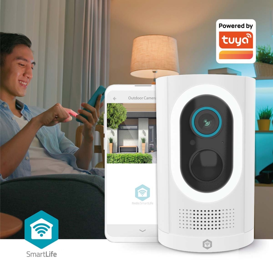 Viedā kamera 3MP Full HD 1296p 6700 mAh Wi-Fi Tuya IP65