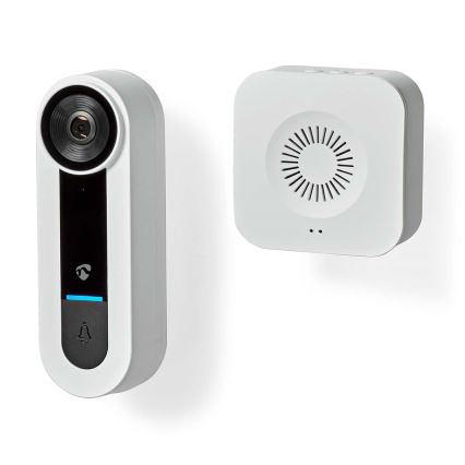 Bezvadu video durvju zvans ar sensoru Full HD 1536p 3xAA Wi-Fi IP65