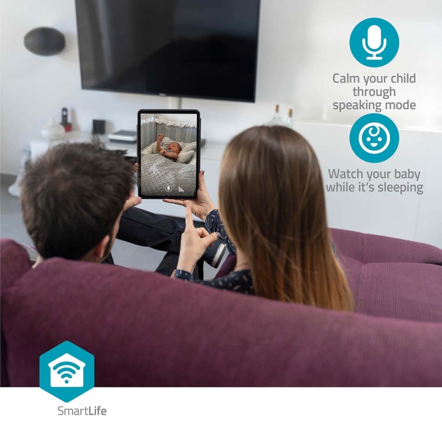 Viedā kamera Smartlife 5V 3MP Full HD 1296p Wi-Fi