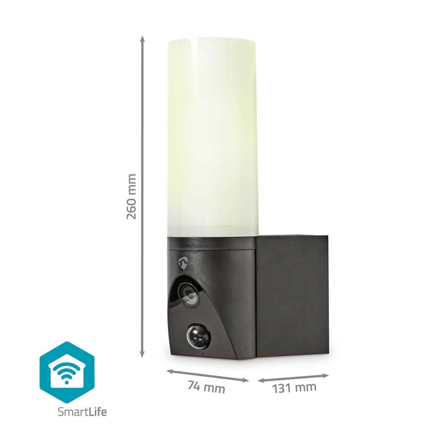 Viedā āra kamera SmartLife Full HD 1080p ar LED apgaismojumu Wi-Fi Tuya IP65