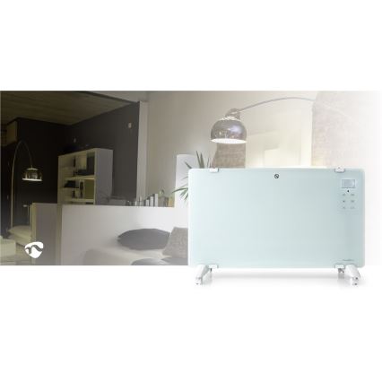 Elektriskais tiešsildītājs/konvektors 2000W/230V Wi-Fi IP24 termostats