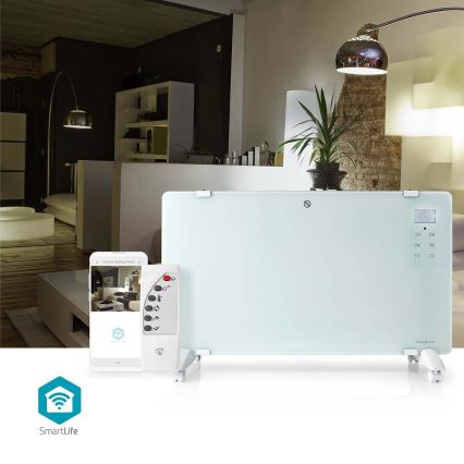 Elektriskais tiešsildītājs/konvektors 2000W/230V Wi-Fi IP24 termostats