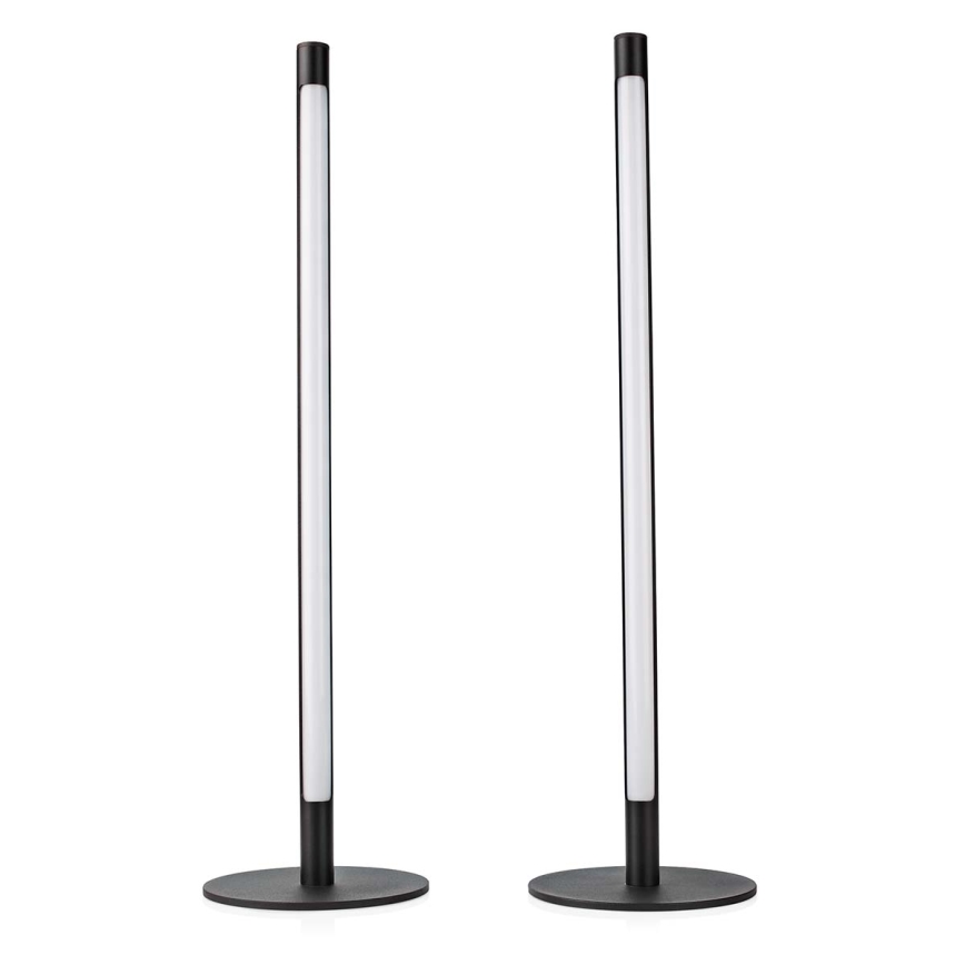 KOMPLEKTS 2x LED RGBIC Aptumšojama galda lampa SmartLife LED/36W/230V 55 cm 2700-6500K Wi-Fi Tuya + tālvadības pults
