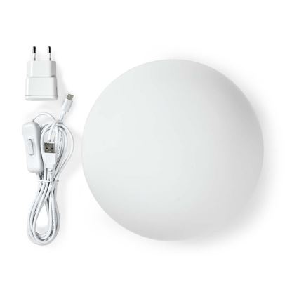 LED RGBW Aptumšojama galda lampa SmartLife LED/5W/5V Wi-Fi 2700-6500K