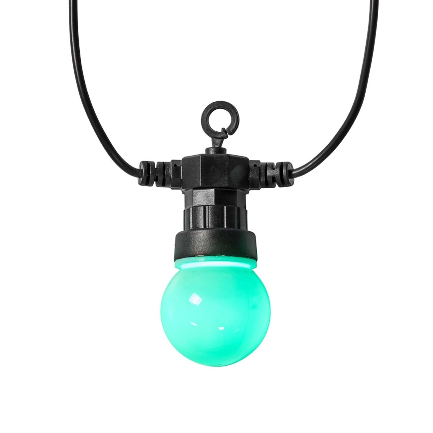 LED RGB Dekoratīva āra virtene 20xLED/8 funkcijas 13m IP65 Wi-Fi Tuya