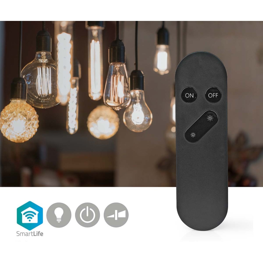 Tālvadības pults SmartLife 2xAAA Wi-Fi melna