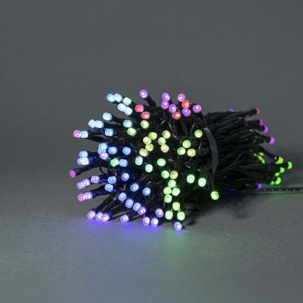 Āra RGB LED Ziemassvētku virtene 84 LED / 8 režīmi 13 m IP65 Wi-Fi Tuya