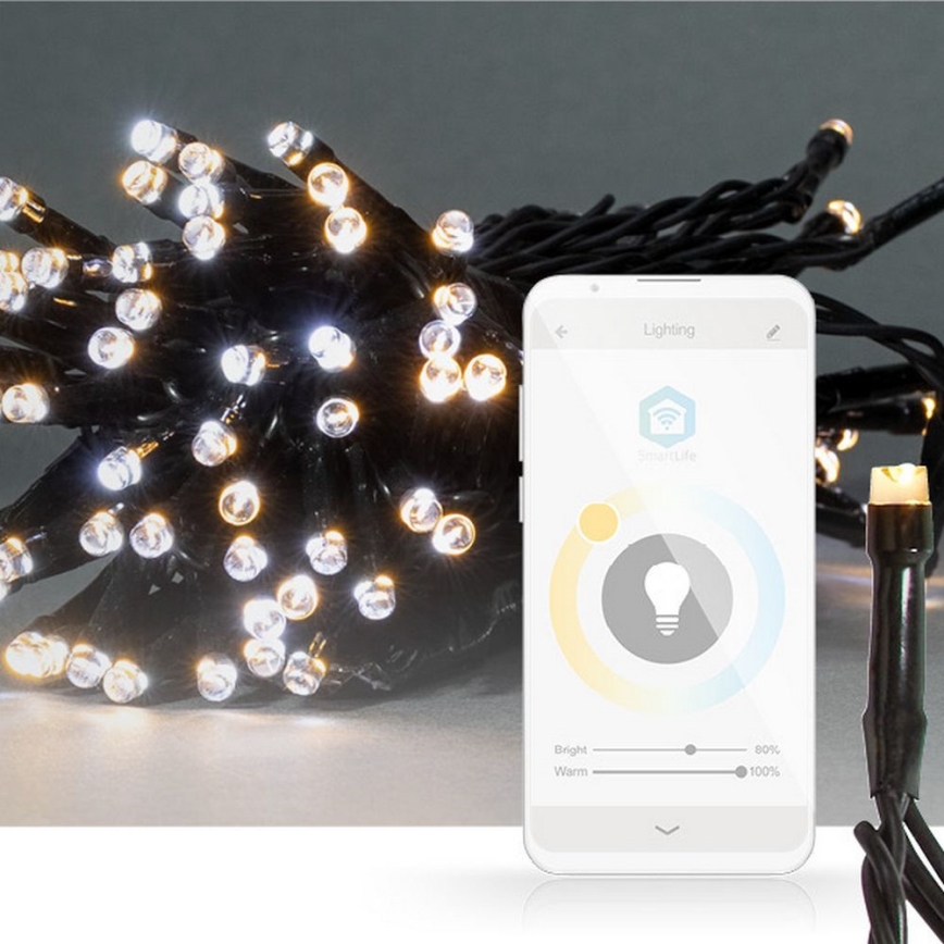 LED virtene 50 LED, 8 režīmi, 5 m, IP65, Tuya Wi‑Fi