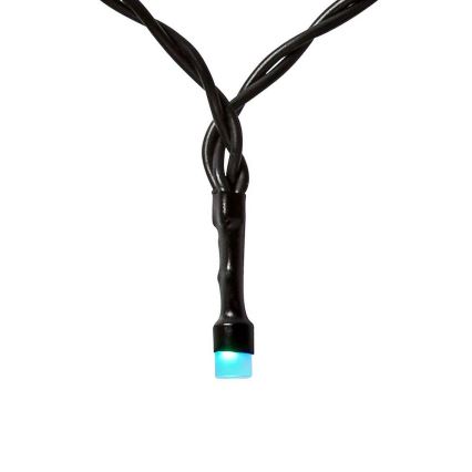 LED RGB Ziemassvētku aizkari 240xLED/11 funkciju 8m IP65 Wi-Fi Tuya