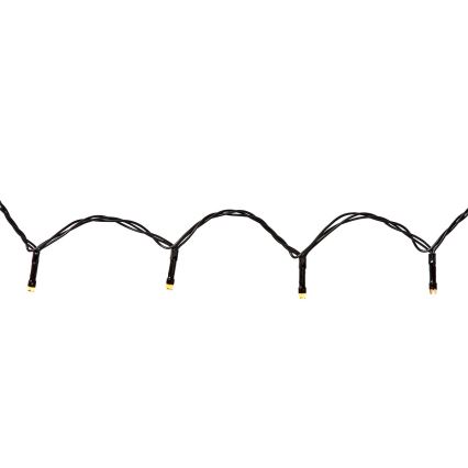 LED āra Ziemassvētku aizkars 200xLED/8 funkcijas 5x4m IP65 Wi‑Fi Tuya no silti baltas līdz vēsi baltai