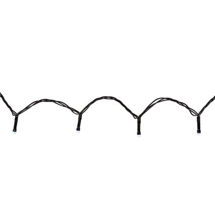 LED āra Ziemassvētku aizkars 200xLED/8 funkcijas 5x4m IP65 Wi‑Fi Tuya no silti baltas līdz vēsi baltai