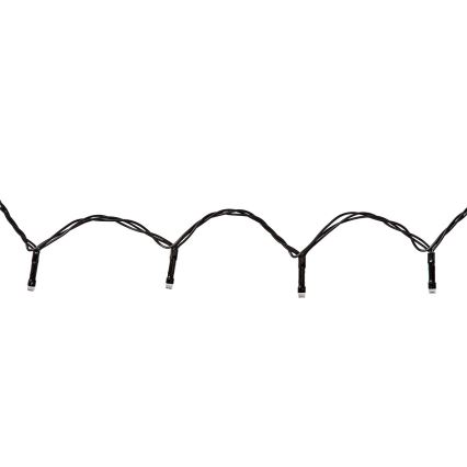 LED āra Ziemassvētku aizkars 200xLED/8 funkcijas 5x4m IP65 Wi‑Fi Tuya no silti baltas līdz vēsi baltai