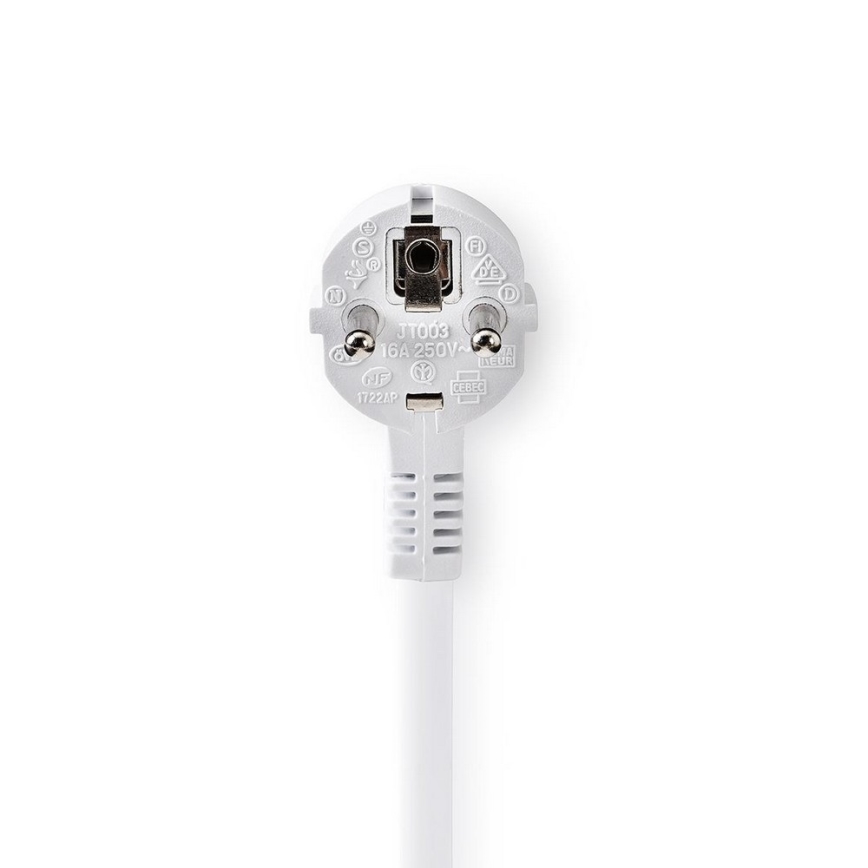 Pagarinātāja vads ar slēdzi WIFI 3z F/4xUSB/16A 1,8 m