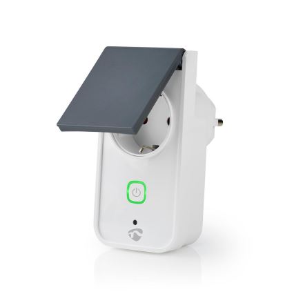 Viedā āra kontaktligzda 3680W/230V/Tips F SCHUKO/16A Wi-Fi IP44