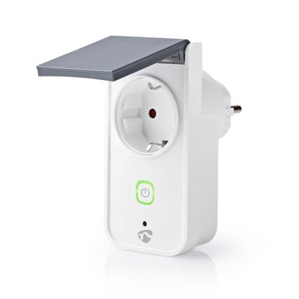 Viedā āra kontaktligzda 3680W/230V/Tips F SCHUKO/16A Wi-Fi IP44