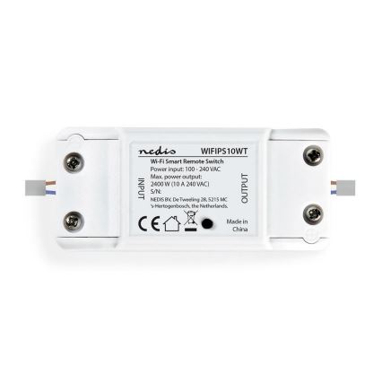 Elektriskās ķēdes slēdzis 2500W/230V/17dBm Wifi