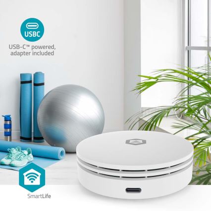 Viedais gaisa kvalitātes monitors SmartLife Wi-Fi Tuya