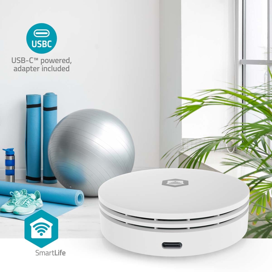 Viedais gaisa kvalitātes monitors SmartLife Wi-Fi Tuya