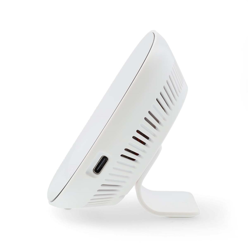 Viedais gaisa kvalitātes monitors ar LED ekrāns SmartLife Wi-Fi