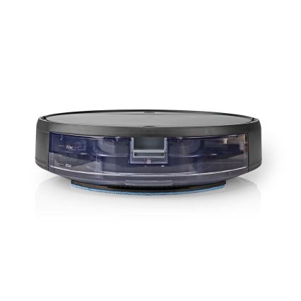 Gudrs robotu putekļsūcējs ar mopu 28W/2500 mAh Wi-Fi melns + tālvadības pults