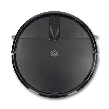 Viedais robotu putekļsūcējs ar mopu SmartLife 2600 mAh Wi‑Fi Tuya melns + tālvadības pults
