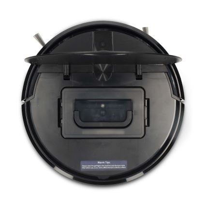 Viedais robotu putekļsūcējs ar mopu SmartLife 2600 mAh Wi‑Fi Tuya melns + tālvadības pults