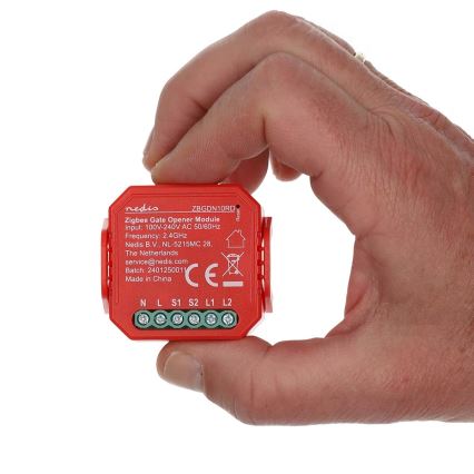 Viedais garāžas durvju slēdzis SmartLife Zigbee Tuya