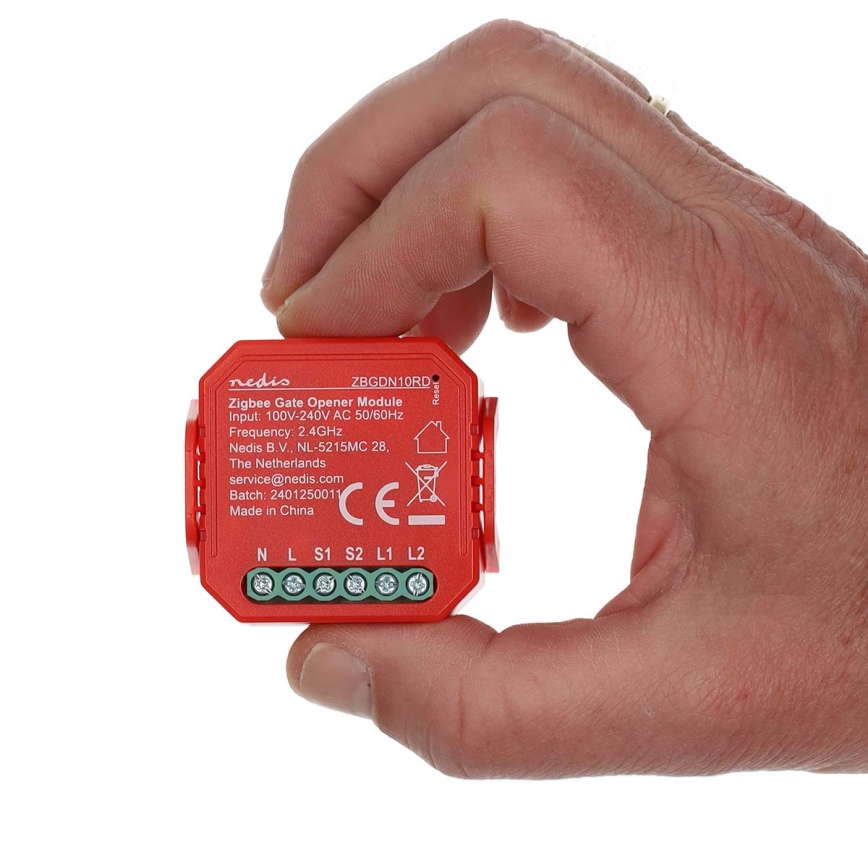 Viedais garāžas durvju slēdzis SmartLife Zigbee Tuya