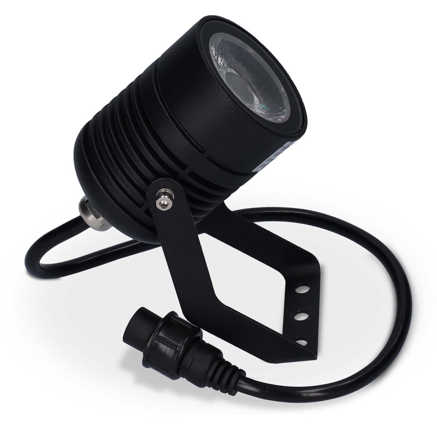 Komplekts 3 gab. LED RGBW regulējamas āra lampas SmartLife LED/3W/230V IP65 Wi-Fi Tuya melnas