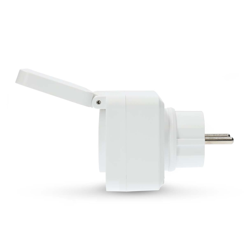 Gudrā kontaktligzda Smartlife 3680W/230V/ Tips E/16A Wi-Fi Tuya IP44