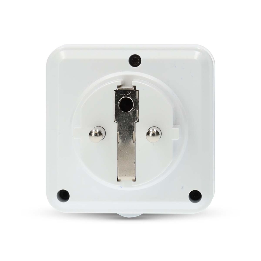 Gudrā kontaktligzda Smartlife 3680W/230V/ Tips E/16A Wi-Fi Tuya IP44