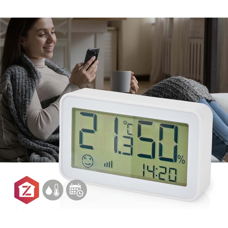 Temperatūras un mitruma sensors 2xAAA