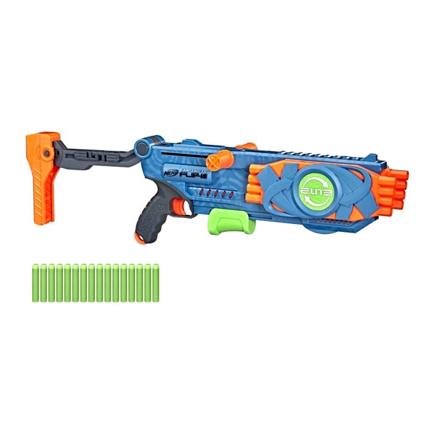 Nerf - Bērnu pistole Elite 2.0 Flip-16 ar piederumiem